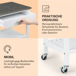 Tennessee Servierwagen Küchenwagen 4 Etagen Holz Granit Mobil 12 Tennessee Servierwagen Küchenwagen 4 Etagen Holz Granit Mobil -Geschäft Für Haushalts- Und Küchenbedarf 10041120 de 0005 logo