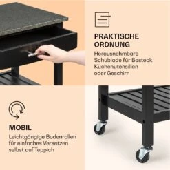 Tennessee Servierwagen Küchenwagen 4 Etagen Holz Granit Mobil 12 Tennessee Servierwagen Küchenwagen 4 Etagen Holz Granit Mobil -Geschäft Für Haushalts- Und Küchenbedarf 10041121 de 0005 logo