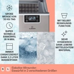 Chios Eiswürfelmaschine 20 Kg/24 H Auto-Clean 3,2-Liter Wassertank -Geschäft Für Haushalts- Und Küchenbedarf 10041143 de 0002 logo