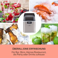 Chios Eiswürfelmaschine 20 Kg/24 H Auto-Clean 3,2-Liter Wassertank -Geschäft Für Haushalts- Und Küchenbedarf 10041143 de 0003 logo