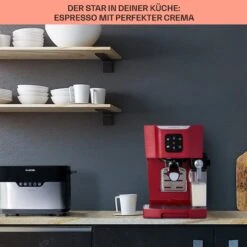 BellaVita Kaffeemaschine 3-in-1 1450 W 20 Bar Milchschäumer 12 BellaVita Kaffeemaschine 3-in-1 1450 W 20 Bar Milchschäumer -Geschäft Für Haushalts- Und Küchenbedarf 10041240 de 0004 usp