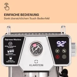 Libeica Espressomaschine 19 Bar Ca. 10 Tassen 1,8 Liter Milchschaum -Geschäft Für Haushalts- Und Küchenbedarf 10041253 de 0003 logo