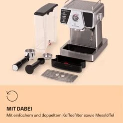 Libeica Espressomaschine 19 Bar Ca. 10 Tassen 1,8 Liter Milchschaum -Geschäft Für Haushalts- Und Küchenbedarf 10041253 de 0007 logo