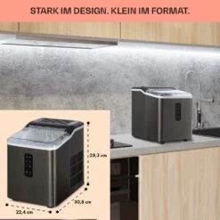 Albaron Supreme Eiswürfelmaschine Bullet 12kg/24h 1,5 Ltr Edelstahl -Geschäft Für Haushalts- Und Küchenbedarf 10041360 de 0006 logo