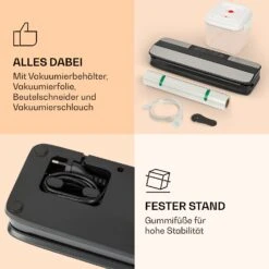 Forli Vakuumierer 75 KPa Inkl. Behälter Beutel Vakuumierschlauch -Geschäft Für Haushalts- Und Küchenbedarf 10041374 de 0007 logo