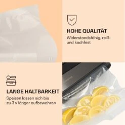 Forli Vakuumierbeutel 2 Rollen Je 28 X 300 Cm Widerstandsfähig Reißfest Kochfest -Geschäft Für Haushalts- Und Küchenbedarf 10041375 de 0003 logo