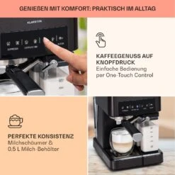 Arabica Comfort Espressomaschine 1350W 20 Bar 1,8l Touch-Bedienfeld 12 Arabica Comfort Espressomaschine 1350W 20 Bar 1,8l Touch-Bedienfeld -Geschäft Für Haushalts- Und Küchenbedarf 10041523 de 0003 usp