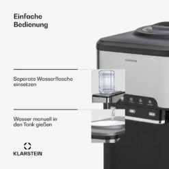 Aqueous Eiswürfelmaschine 3-in-1: Eiswürfel, Wasserspender: Heiß & Kalt 20 Kg/24h -Geschäft Für Haushalts- Und Küchenbedarf 10041845 de 0003 usp