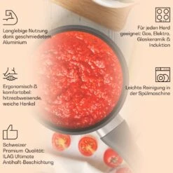 Noto Endurance Kasserolle Ø16cm Geschmiedetes Aluminium Induktion Antihaft -Geschäft Für Haushalts- Und Küchenbedarf 10045005 de 0002 usp