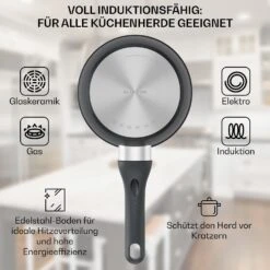 Noto Endurance Kasserolle Ø16cm Geschmiedetes Aluminium Induktion Antihaft -Geschäft Für Haushalts- Und Küchenbedarf 10045005 de 0004 usp