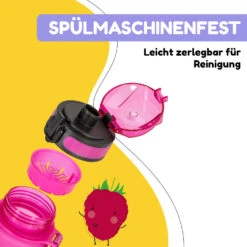 Wakaba Trinkflasche 400 Ml Tritan BPA-frei -Geschäft Für Haushalts- Und Küchenbedarf 10045129 de 0004 usp