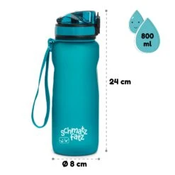 Wakaba Trinkflasche 800 Ml Tritan BPA-frei -Geschäft Für Haushalts- Und Küchenbedarf 10045137 yy 0011 dimensions