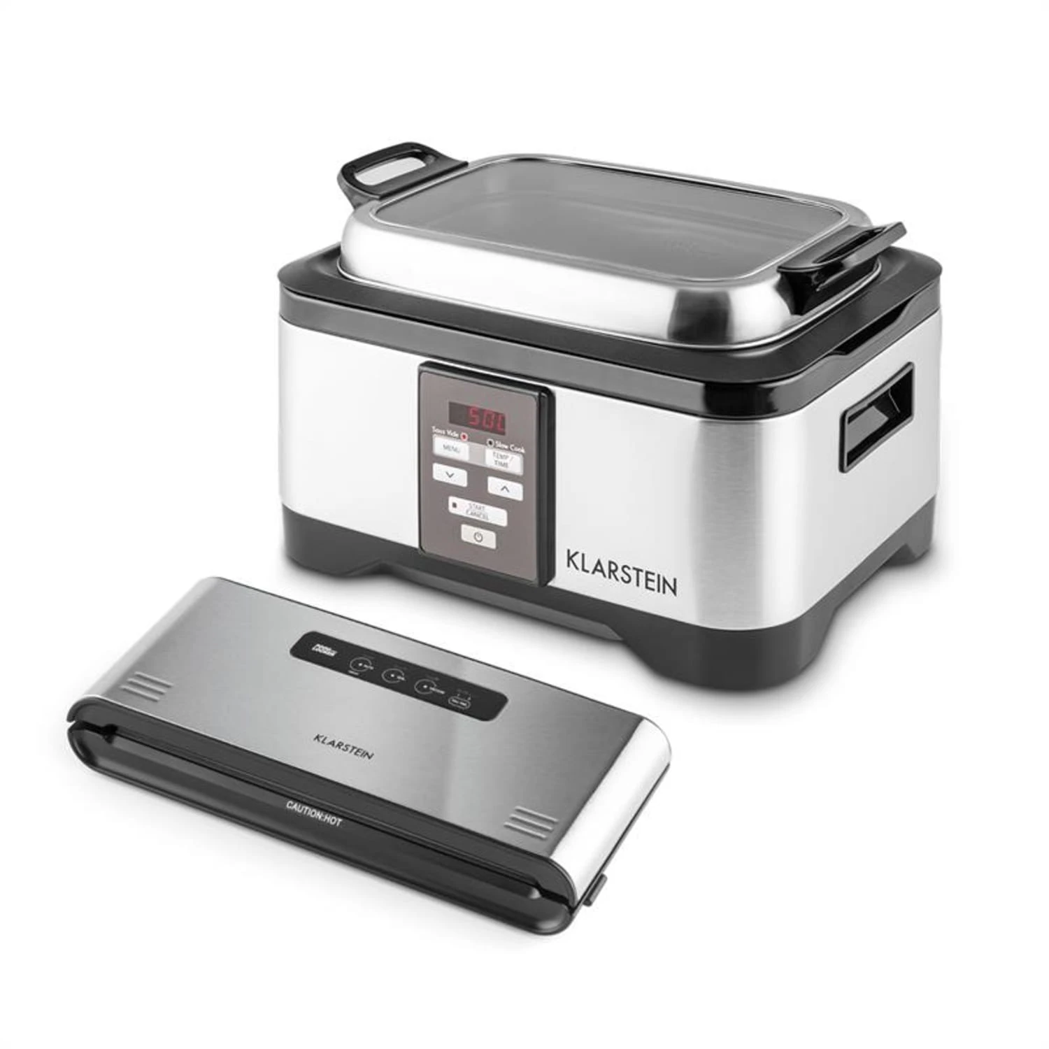 Tastemaker Foodlocker Sous-vide Set Schongarer Slow Cooker 6l 550 W 3 Tastemaker Foodlocker Sous-vide Set Schongarer Slow Cooker 6l 550 W