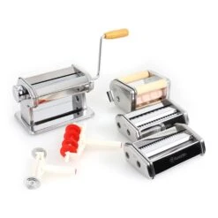 Carina Morena Pasta Maker Set Küchenmaschine 800W 4L Edelstahlschüssel -Geschäft Für Haushalts- Und Küchenbedarf 60001807 yy 0008 titel Klarstein Pasta Maker Nudelmaschine