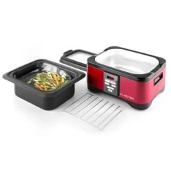 Tastemaker Sous Vide Garer Mit Foodlocker Slim Vakuumierer Und Vakuumierfolien-Rolle Komplett-Set -Geschäft Für Haushalts- Und Küchenbedarf 60001816 yy 0005 ambient 03 Klarstein Tastemaker Sous Vide Garer