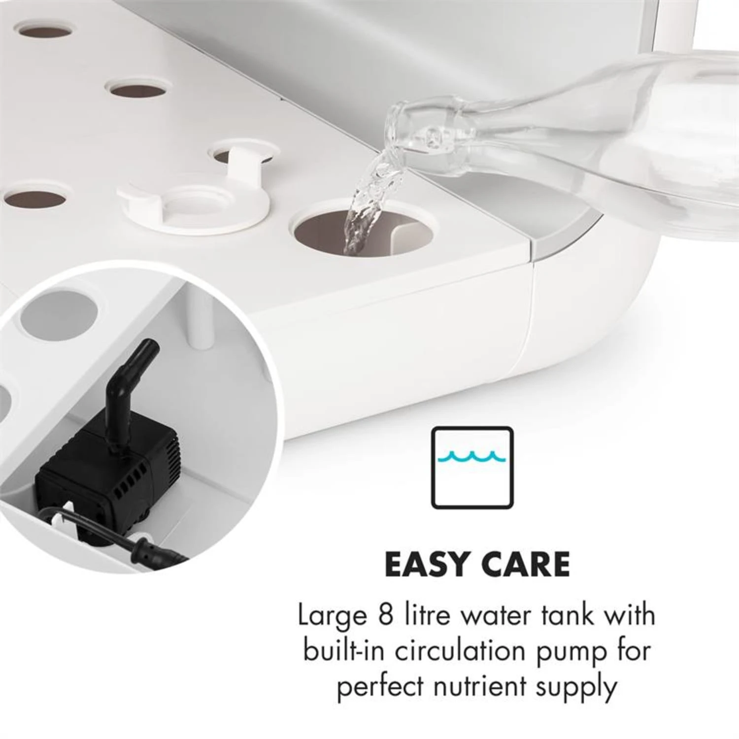 GrowIt Farm Starter Kit Europe 28 Pflanzen 48W 8 Ltr Europe-Seeds Nährlösung 10 GrowIt Farm Starter Kit Europe 28 Pflanzen 48W 8 Ltr Europe-Seeds Nährlösung – Bild 8