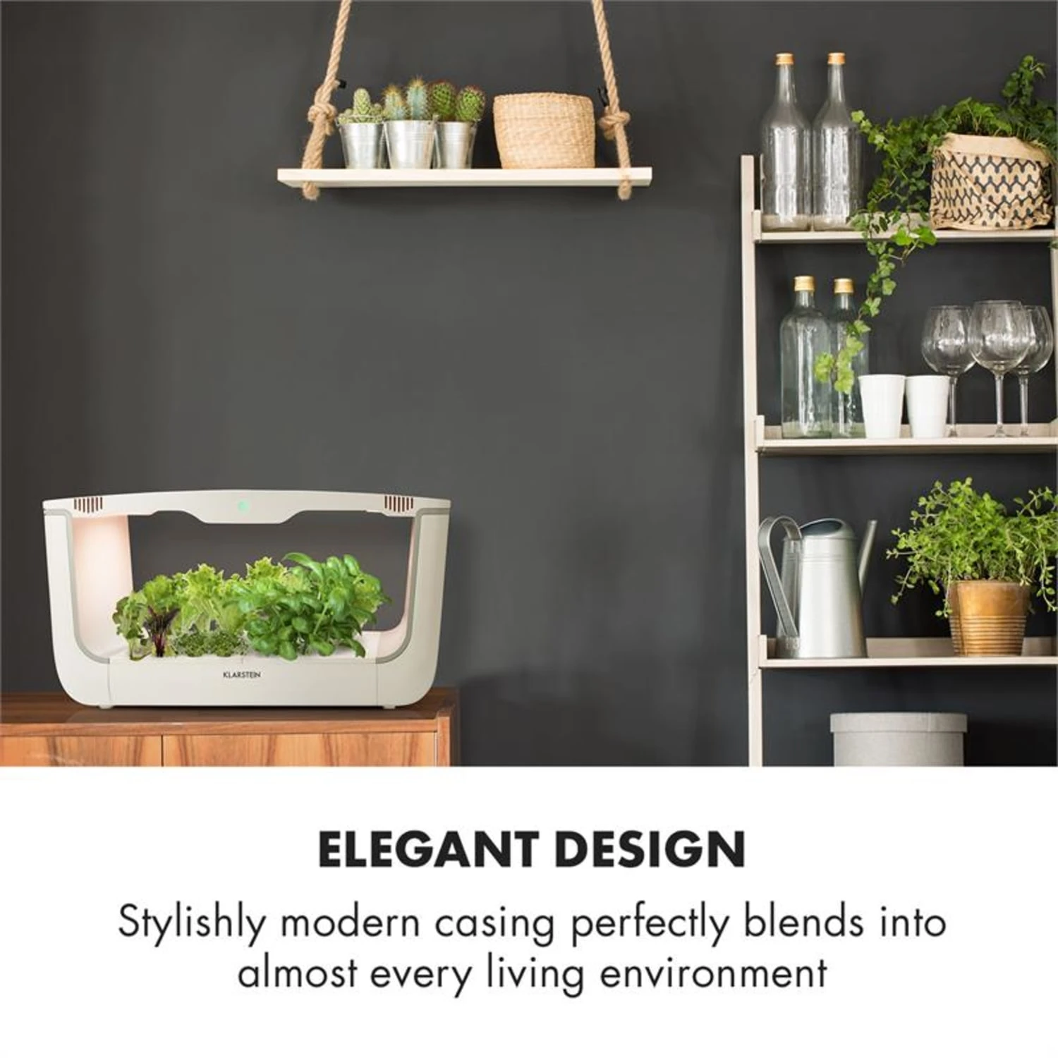 GrowIt Farm Starter Kit Salad 28 Pflanzen 48W 8 Ltr Salad-Seeds Nährlösung – Bild 5