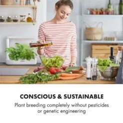 GrowIt Cuisine Starter Kit Asia 12 Pflanzen 25W LED 2Ltr Asia-Seeds Nährlösung -Geschäft Für Haushalts- Und Küchenbedarf 60002415 yy 0002 logo Klarstein GrowIt Cuisine Smart Indoor Garden