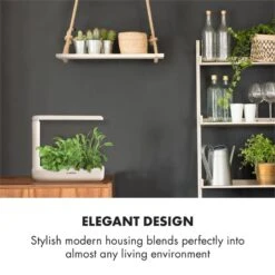 GrowIt Cuisine Starter Kit Asia 12 Pflanzen 25W LED 2Ltr Asia-Seeds Nährlösung -Geschäft Für Haushalts- Und Küchenbedarf 60002415 yy 0006 logo Klarstein GrowIt Cuisine Smart Indoor Garden