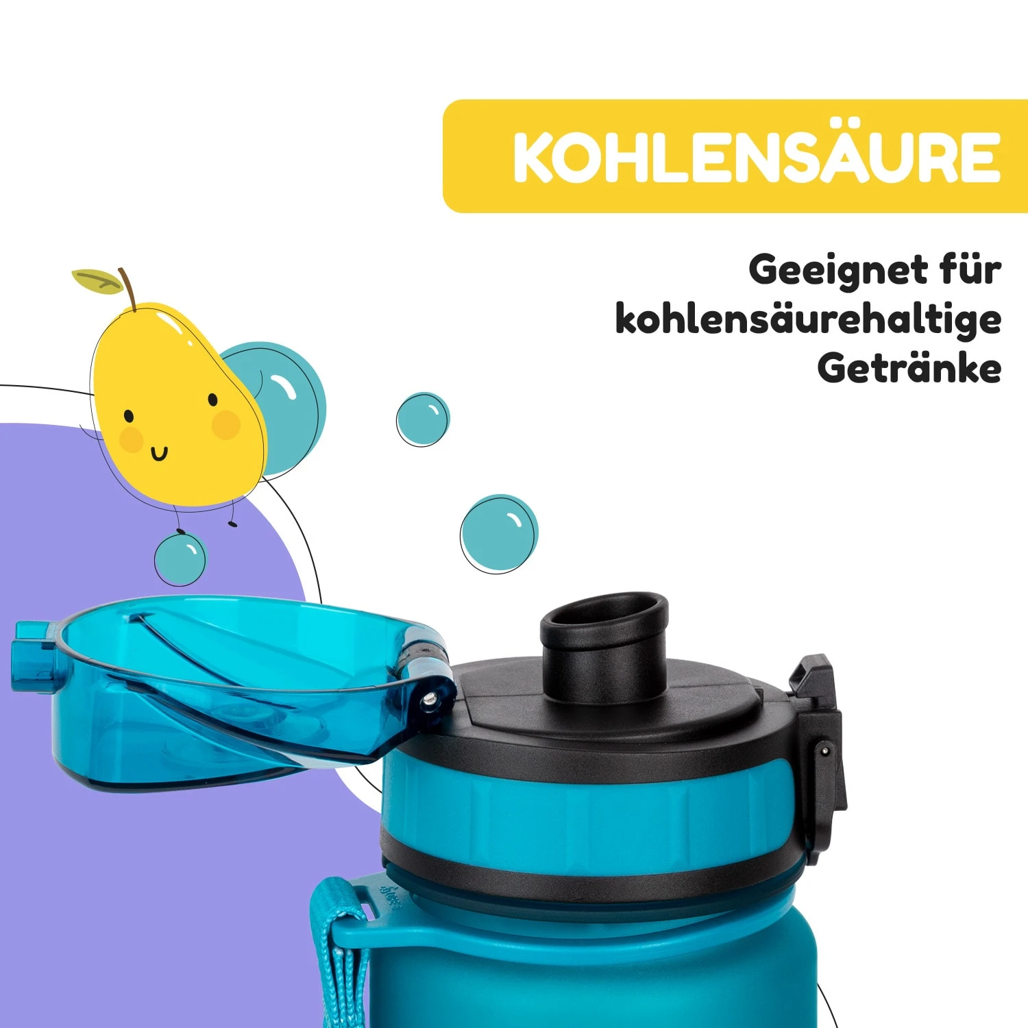 Schmatzfatz Frühstücksset Lunchbox & Trinkflasche Tritan Dicht BPA-frei 8 Schmatzfatz Frühstücksset Lunchbox & Trinkflasche Tritan Dicht BPA-frei – Bild 6