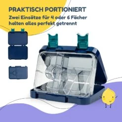 Schmatzfatz Frühstücksset Lunchbox & Trinkflasche Tritan Dicht BPA-frei -Geschäft Für Haushalts- Und Küchenbedarf 60002947 de 0004 logo