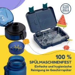 Schmatzfatz Frühstücksset Lunchbox & Trinkflasche Tritan Dicht BPA-frei -Geschäft Für Haushalts- Und Küchenbedarf 60002947 de 0005 logo